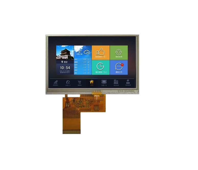 4.3 inch resistance touch screen